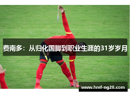 费南多:从归化国脚到职业生涯的31岁岁月 费南多:从归化国脚到职业生涯的31岁岁月